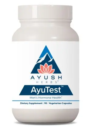 Ayush Herbs Ayu-Test -- testosterone support, men's health.
