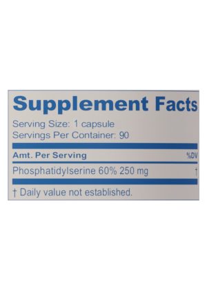 Ayush Herbs AyuPhos -- phosphatidylserine, cognitive support. - Back