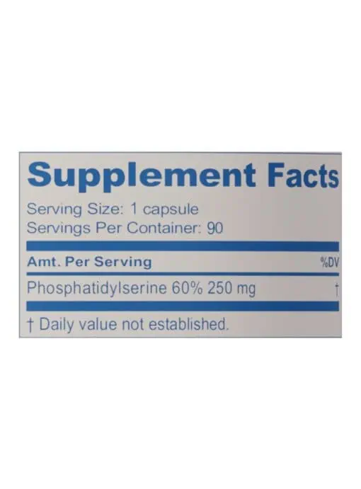Ayush Herbs AyuPhos -- phosphatidylserine, cognitive support. - Back