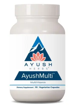 Ayush Herbs Ayush Multi -- multivitamin supplement, dietary health.