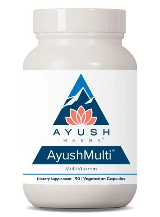 Ayush Herbs Ayush Multi -- multivitamin supplement, dietary health.