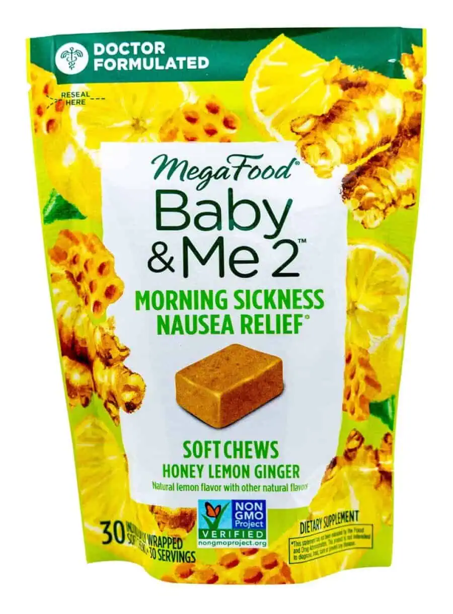 MegaFood Baby & Me 2(TM) Morning Sickness Nausea Relief* Soft Chews -- nausea relief, morning sickness