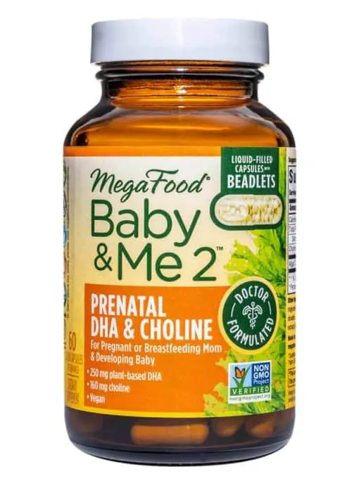 Megafood Baby & Me 2 Prenatal DHA & Choline -- prenatal DHA, choline supplement