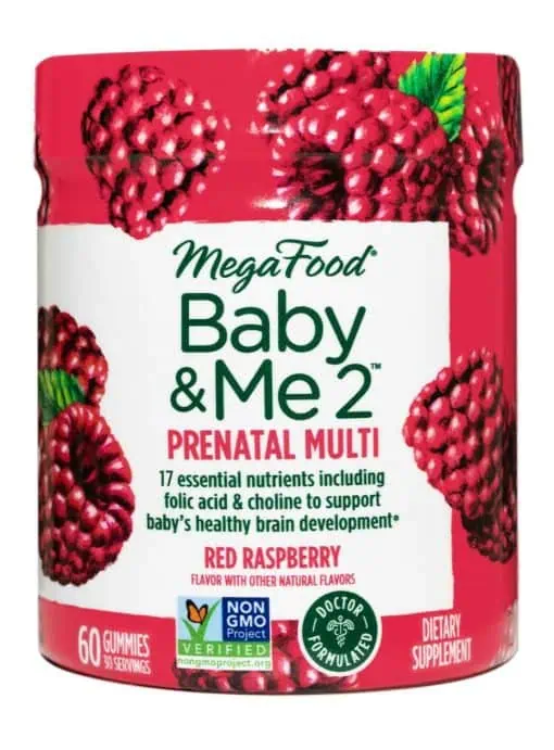 Megafood Baby & Me 2(TM) Prenatal Multi Gummies -- prenatal vitamins, organic gummies