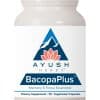 Ayush Herbs Bacopa Plus -- memory support, cognitive enhancement.