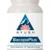 Ayush Herbs Bacopa Plus -- memory support, cognitive enhancement.