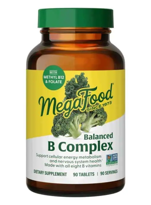 MegaFood Balanced B Complex -- B vitamins, energy support