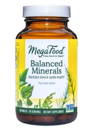 MegaFood Balanced Minerals -- optimal wellness, bone health