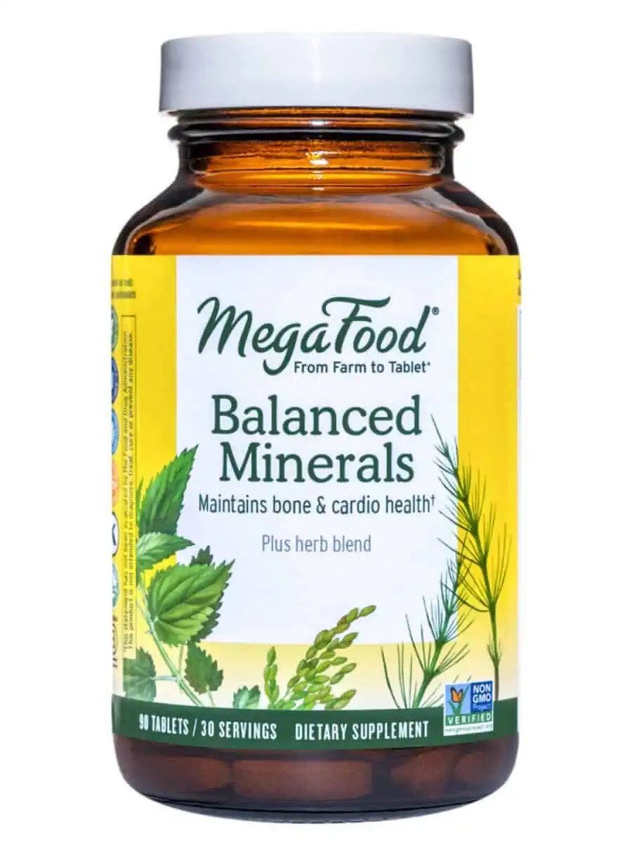 MegaFood Balanced Minerals -- optimal wellness, bone health