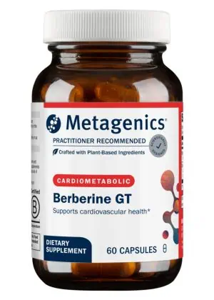 Metagenics Berberine GT -- heart health, weight management.