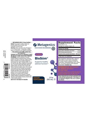 Metagenics BioSom(R) -- immune support, adrenal health. - Back