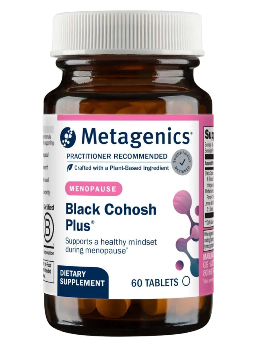 Metagenics Black Cohosh Plus(R) -- menopausal support, herbal formula.