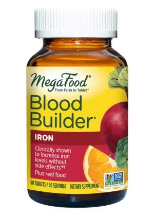 MegaFood Blood Builder(R) -- iron supplement, increase energy