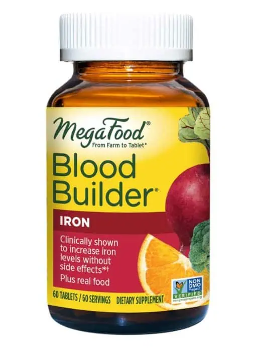 MegaFood Blood Builder(R) -- iron supplement, increase energy