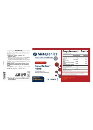 Metagenics Bone Builder Prime(R) -- bone health, mineral density. - Back