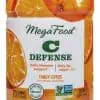 Megafood C Defense Gummies Tangy Citrus -- immune support, vitamin C