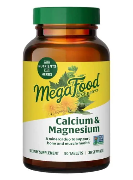 Megafood Calcium & Magnesium -- calcium supplement, magnesium supplement