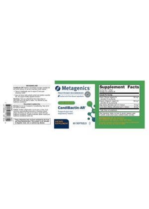 Metagenics CandiBactin-AR(R) -- gut health support, respiratory health support. - Back