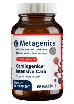 Metagenics Cardiogenics(R) Intensive Care -- heart health, cardiovascular support.