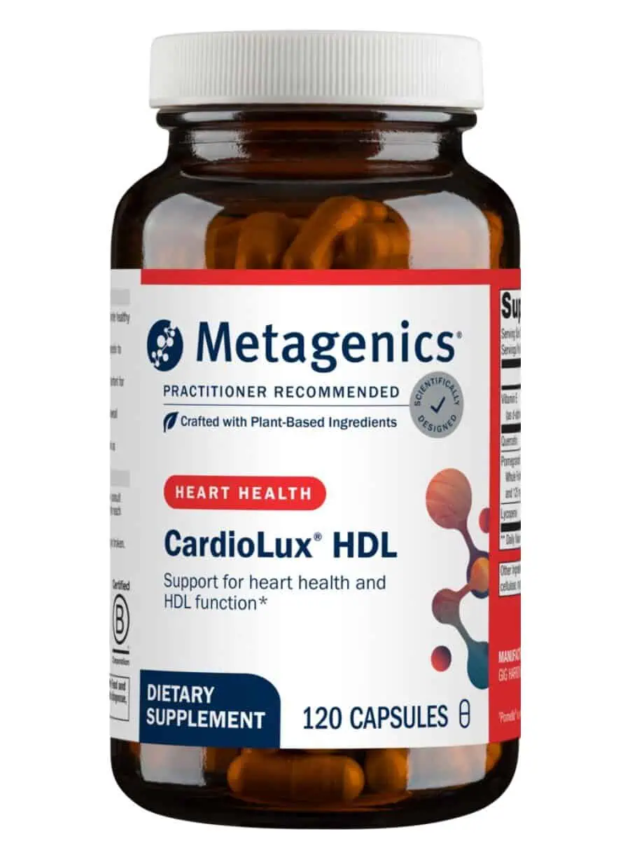 Metagenics CardioLux(TM) HDL -- heart health, HDL support.