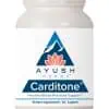 Ayush Herbs Carditone -- blood pressure support, heart health.