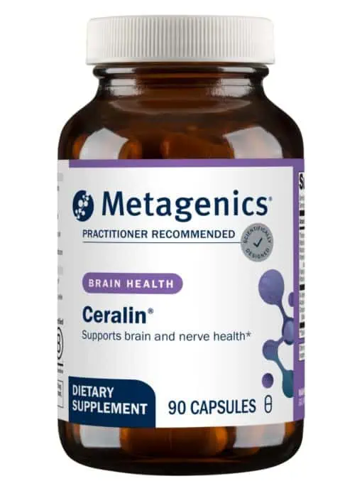 Metagenics Ceralin(R) -- brain health support, nerve health support.