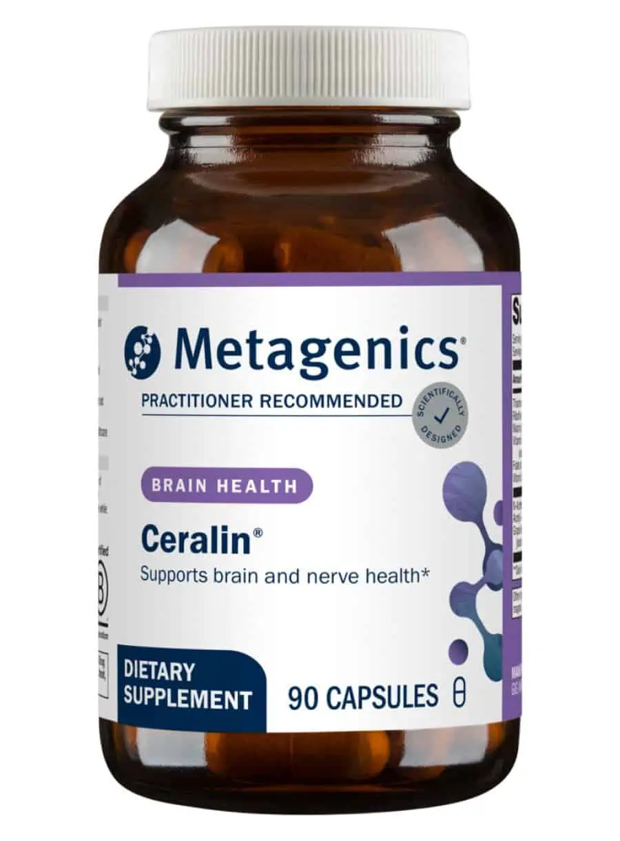 Metagenics Ceralin(R) -- brain health support, nerve health support.