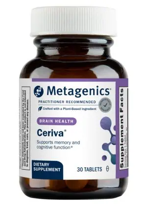 Metagenics Ceriva(R) -- cognitive support, memory enhancement.