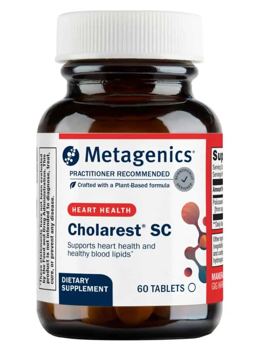Metagenics Cholarest SC(TM) -- heart health, blood lipid support.
