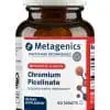Metagenics Chromium Picolinate -- chromium supplement, blood sugar support.
