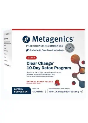 Metagenics Clear Change(R) 10-Day Detox Program Berry -- detox program, metabolic support.