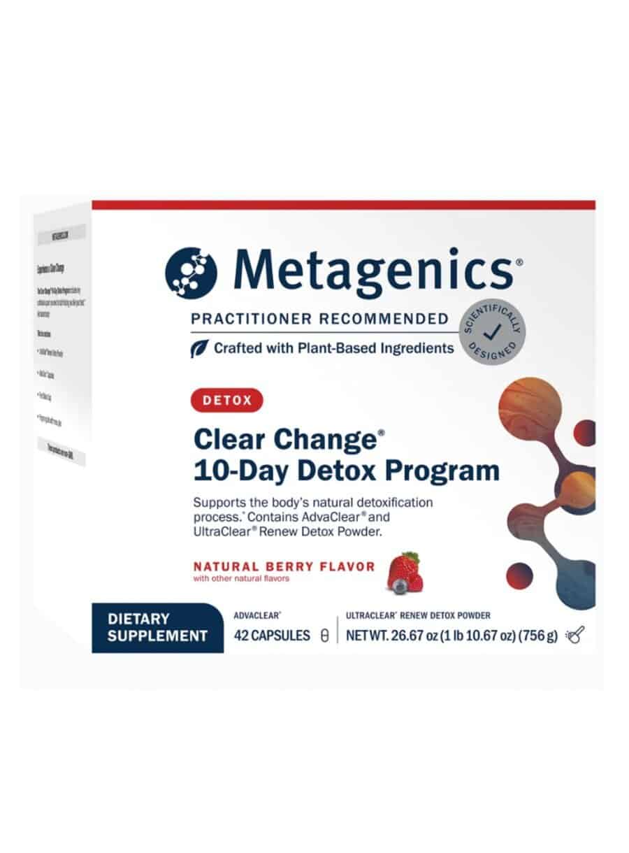 Metagenics Clear Change(R) 10-Day Detox Program Berry -- detox program, metabolic support.