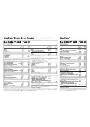 Metagenics Clear Change(R) 10-Day Detox Program Vanilla -- detox program, nutritional support. - Back