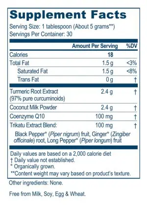 Ayush Herbs CoCurcumin(TM) -- curcumin supplement, immune support. - Back