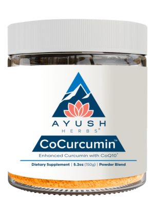 Ayush Herbs CoCurcumin(TM) -- curcumin supplement, immune support.