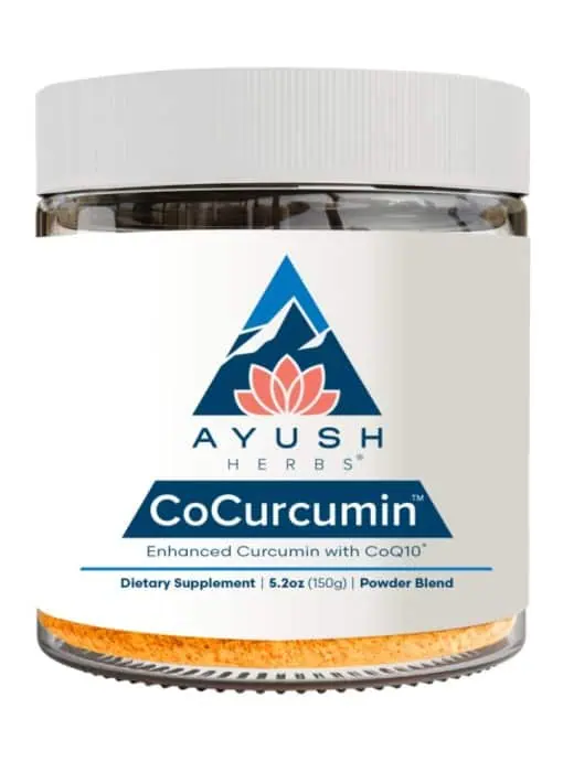 Ayush Herbs CoCurcumin(TM) -- curcumin supplement, immune support.