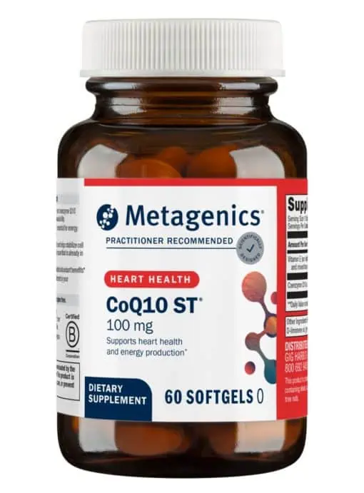 Metagenics CoQ10 ST-100(TM) -- coenzyme Q10, antioxidant support.