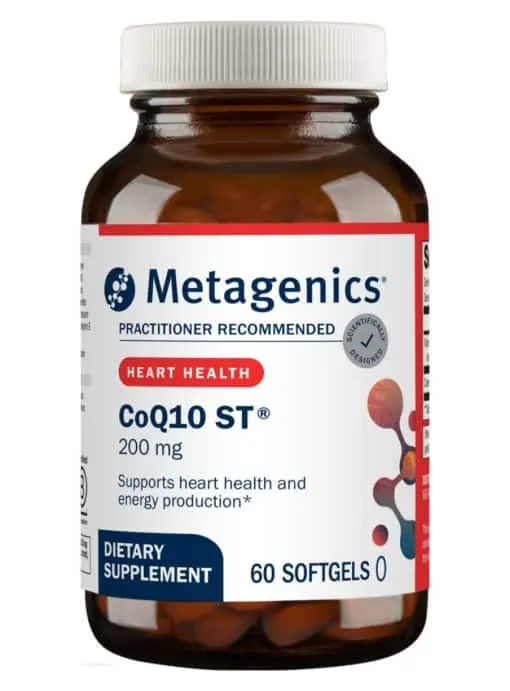 Metagenics CoQ10 ST-200(TM) -- heart health, energy production.