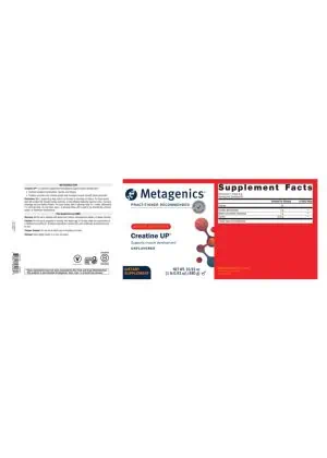Metagenics Creatine UP -- creatine supplement, muscle support. - Back