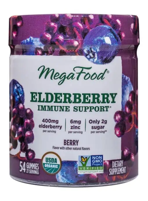 Megafood Elderberry Immune Support Gummies, Berry -- immune support, elderberry gummies