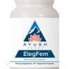 Ayush Herbs Eleg Fem -- menopause support, hormonal balance.
