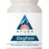 Ayush Herbs Eleg Fem -- menopause support, hormonal balance.