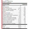 Metagenics Endura Electrolyte Powder Lemonade flavor -- electrolyte powder, hydration supplement. - Back