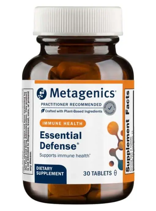 Metagenics Essential Defense(R) -- immune support, traditional herbs.