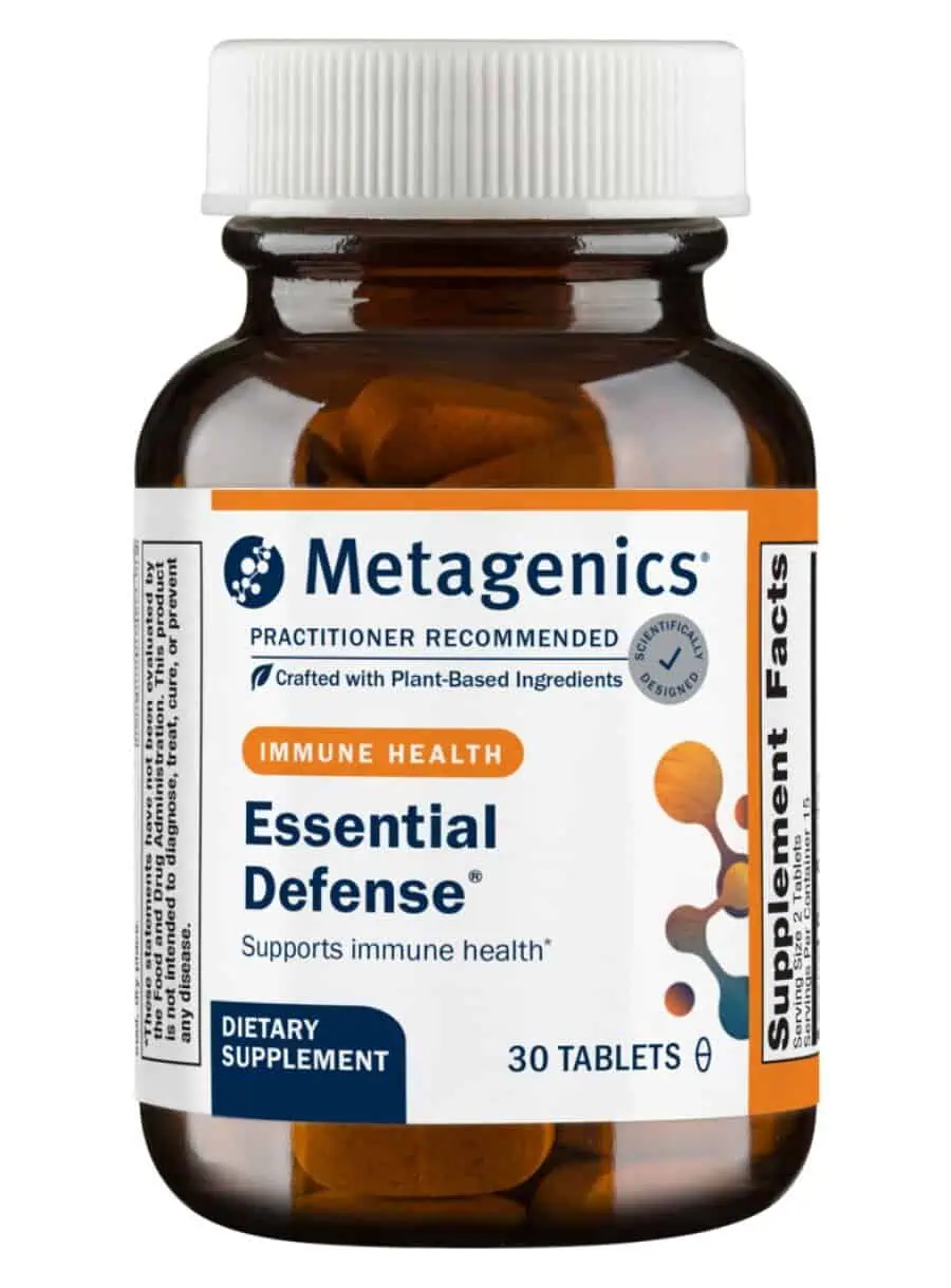 Metagenics Essential Defense(R) -- immune support, traditional herbs.