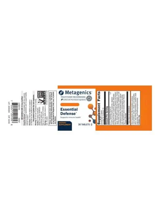 Metagenics Essential Defense(R) -- immune support, traditional herbs. - Back