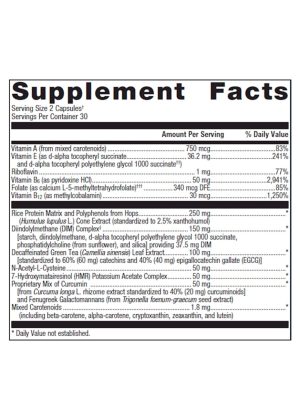Metagenics EstroFactors -- estrogen balance, hormonal support. - Back