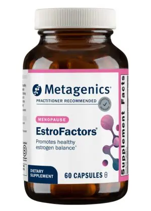 Metagenics EstroFactors -- estrogen balance, hormonal support.
