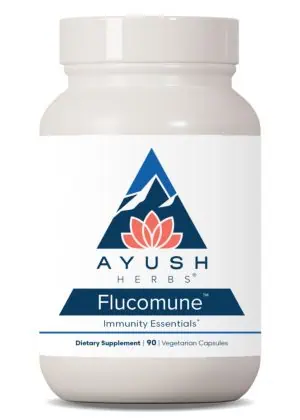 Ayush Herbs Flucomune -- immune support, herbal blend.