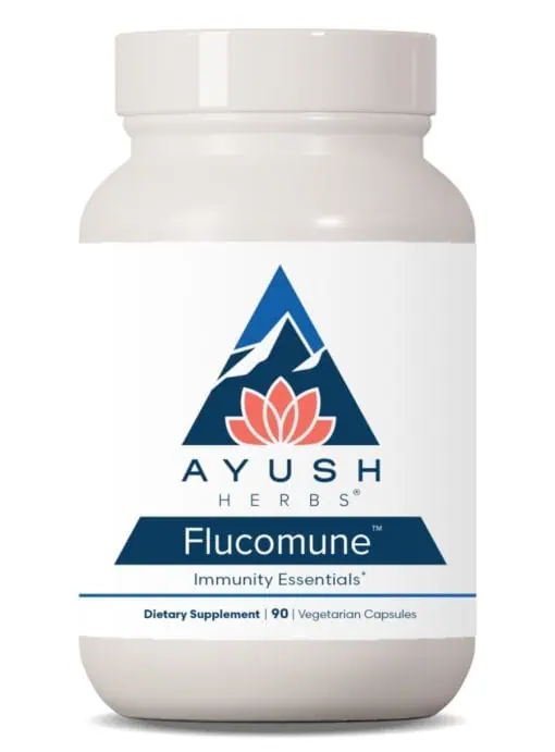 Ayush Herbs Flucomune -- immune support, herbal blend.